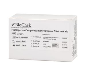 Campy PCR – Campylobacter spp. genetinės medžiagos nustatymo testas (BioChek)