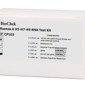 H5‑H7‑H9 PCR – Influenza A H5/H7/H9 genetinės medžiagos nustatymo testas (BioChek)