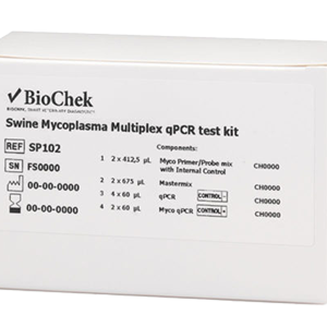 Myco Multi qPCR – Swine Mycoplasma Multiplex DNA testas (BioChek)