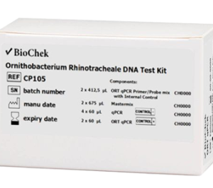 ORT PCR – Ornithobacterium rhinotracheale genetinės medžiagos nustatymo testas (BioChek)