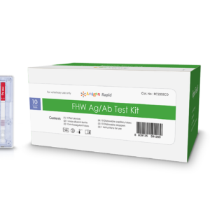 FHW Ag/Ab – Širdies kirmėlių (Heartworm) antigeno ir antikūnų nustatymo greitasis testas katėms