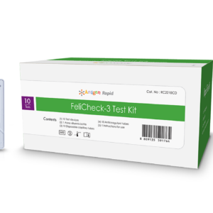 FeliCheck‑3 – FIV Ab, FeLV Ag ir Heartworm (FHW) Ag/Ab kombinuotas greitasis testas katėms