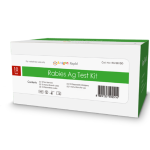 Rabies Ag – Pasiutligės viruso antigeno nustatymo greitasis testas (multi‑species)