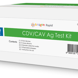 CDV/CAV Ag – Šunų maro (CDV) ir adenoviruso (CAV) antigeno nustatymo greitasis testas