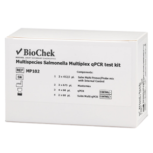 Spp‑Se‑St PCR – Multirūšis Salmonella Multiplex DNR tyrimų rinkinys (BioChek)