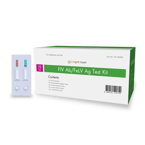 FIV Ab/FeLV Ag – Leukemijos ir imunodeficito viruso nustatymo greitasis testas katėms